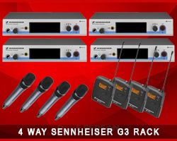 Sennheiser Radio Mic Rack