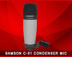 Condenser mic hire