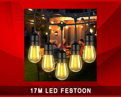 festoon lights hire