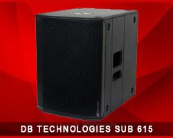 DB Technologies Sub 615 Hire