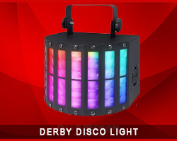 derby disco light hire